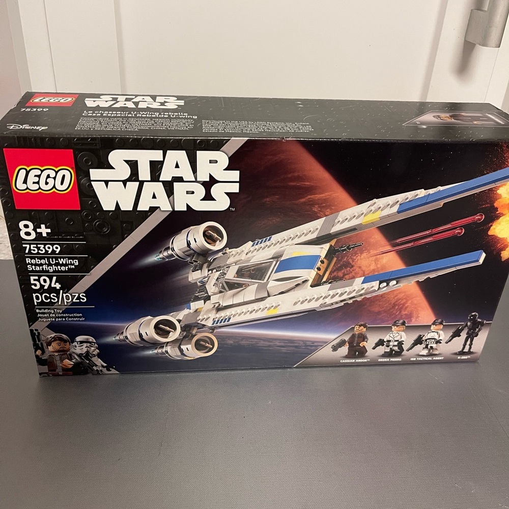 LEGO Star Wars Rebel U-Wing Starfighter Building Set 75399 - 8+ NIB Sealed